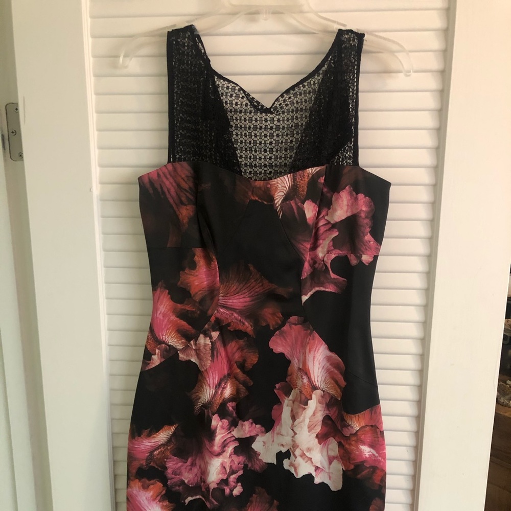 Karen Millen rose print dress